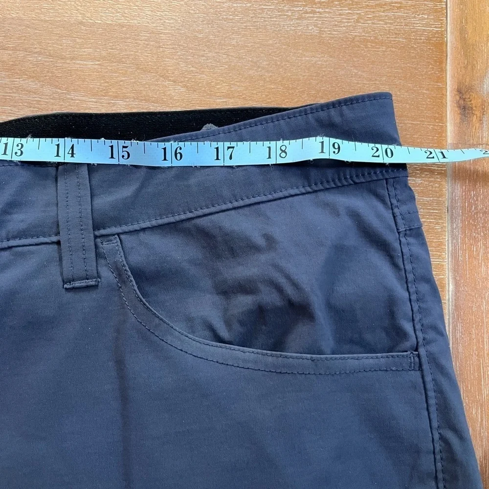 Eddie Bauer adventure trek 5 pocket nylon stretch gray outdoor hike pants 40x32